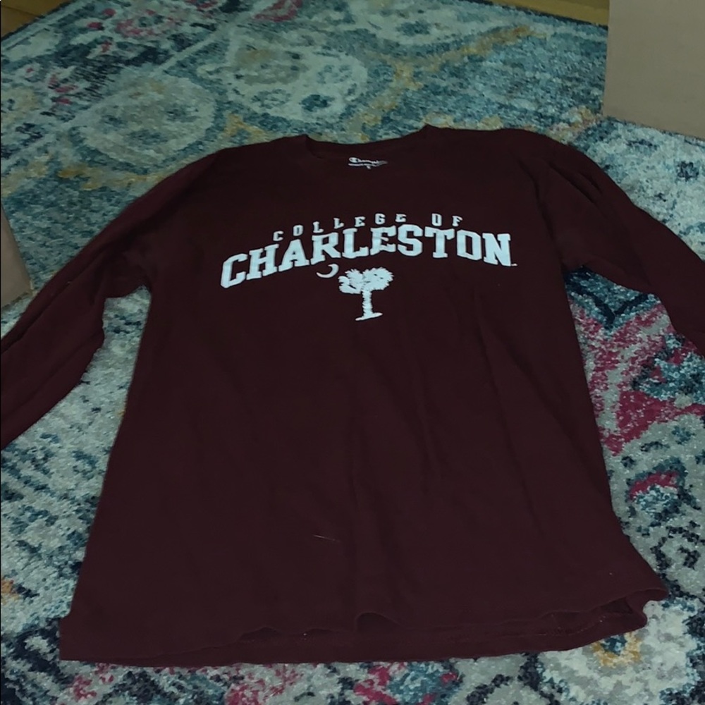 College of Charleston longsleeve tee